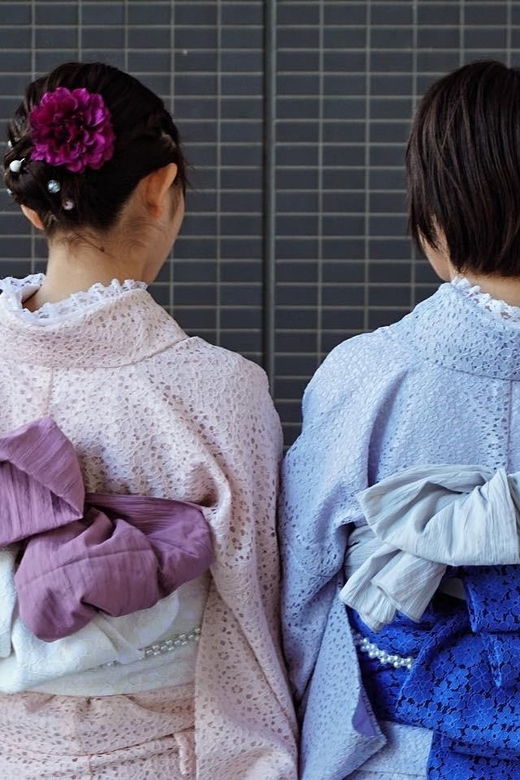 Kyoto Sightseeing in a Beautiful KIMONO (near Kyoto Station)