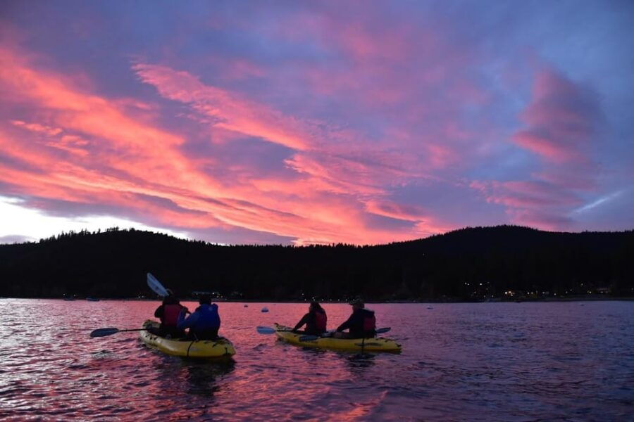 Lake Tahoe Sunset Kayak Tour