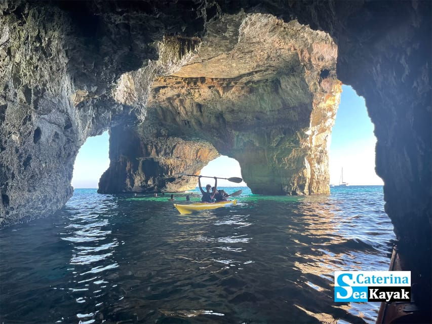 Leuca Kayak Tour With Swimming Stop and Speleo-Trek in Cave - Tour Overview