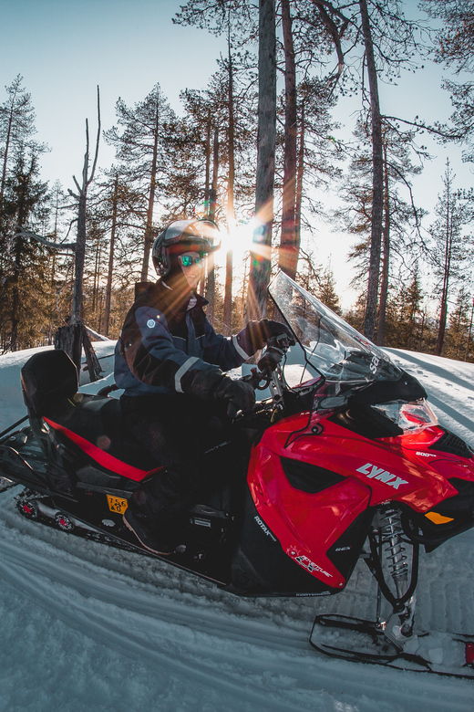 Levi: Easy Snowmobile Safari Into the Nature - Safari Overview