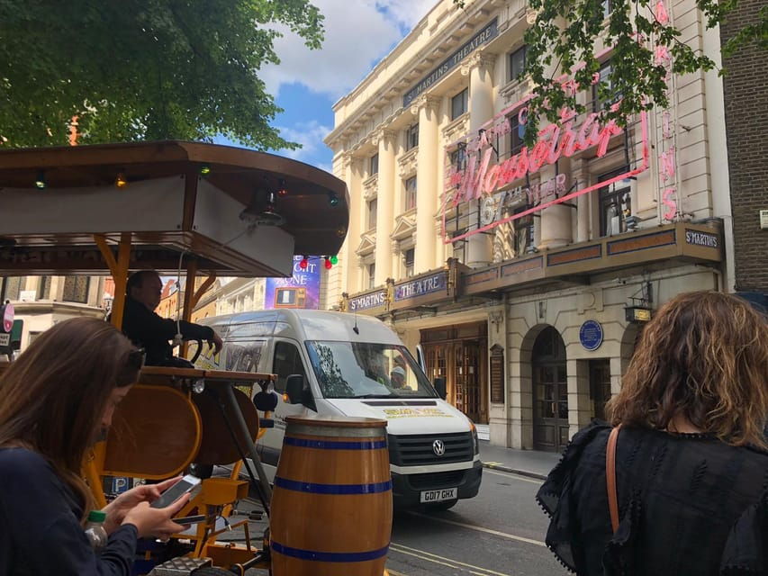 London: Piccadilly and Soho Beer Bike Tour