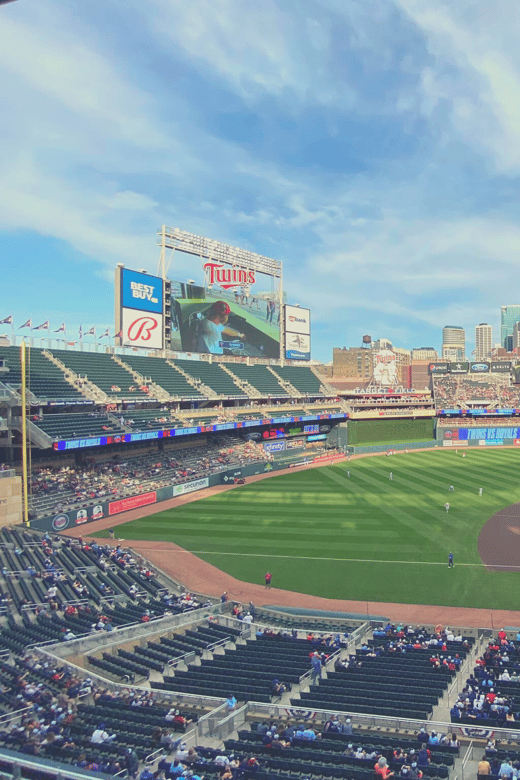 Minnesota Twins Baseball Game at Target Field