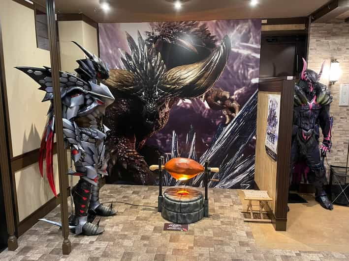 Namba, Osaka:Monster Hunter Collaboration Café Experience