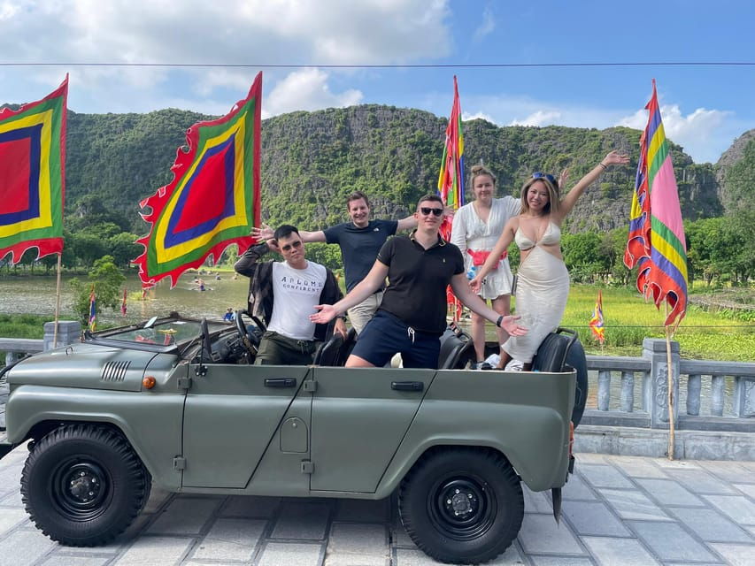 Ninh Binh Tour From Hanoi : SMALL GROUP+ JEEP+ BOAT + LIFE