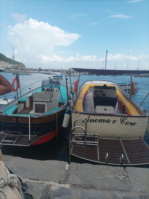Procida: Sea View Private Boat Tour With Snorkeling