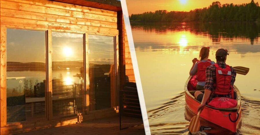 RELAXING CANOE & PANORAMIC SAUNA EXPERIENCE - Experience Highlights