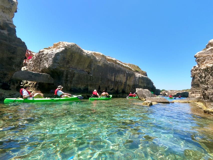 Roca Vecchia: Kayak and Canoe Tour to La Grotta Della Poesia - Tour Overview
