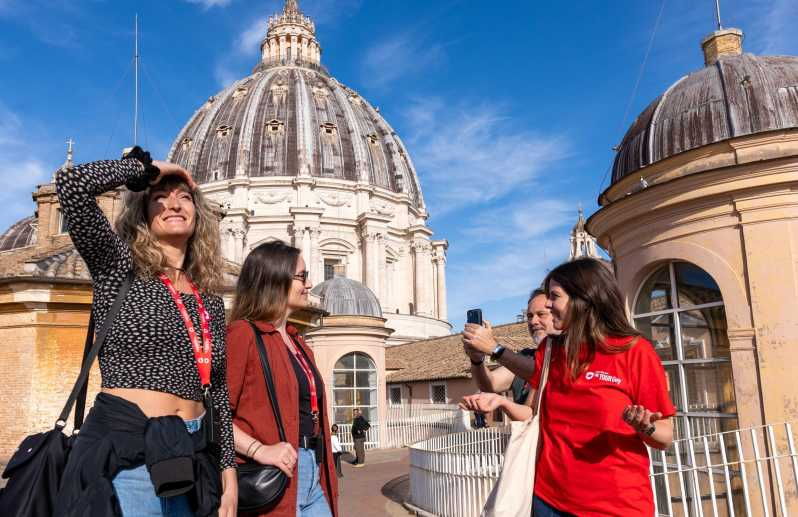 Rome: St. Peters Basilica Tour With Dome Climb & Crypts