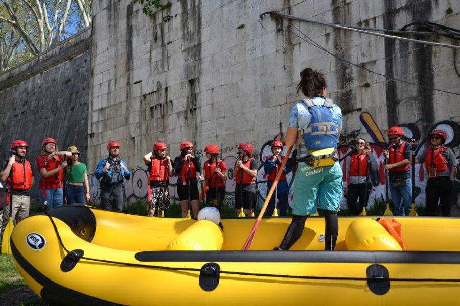 Rome Sunset: Soft Rafting and Aperitif in the Tiber River. - Activity Overview