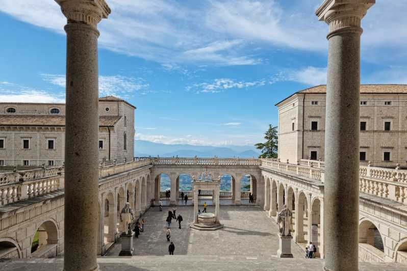 Rome: Visit Abbey of Montecassino With Train+Bus Ticket