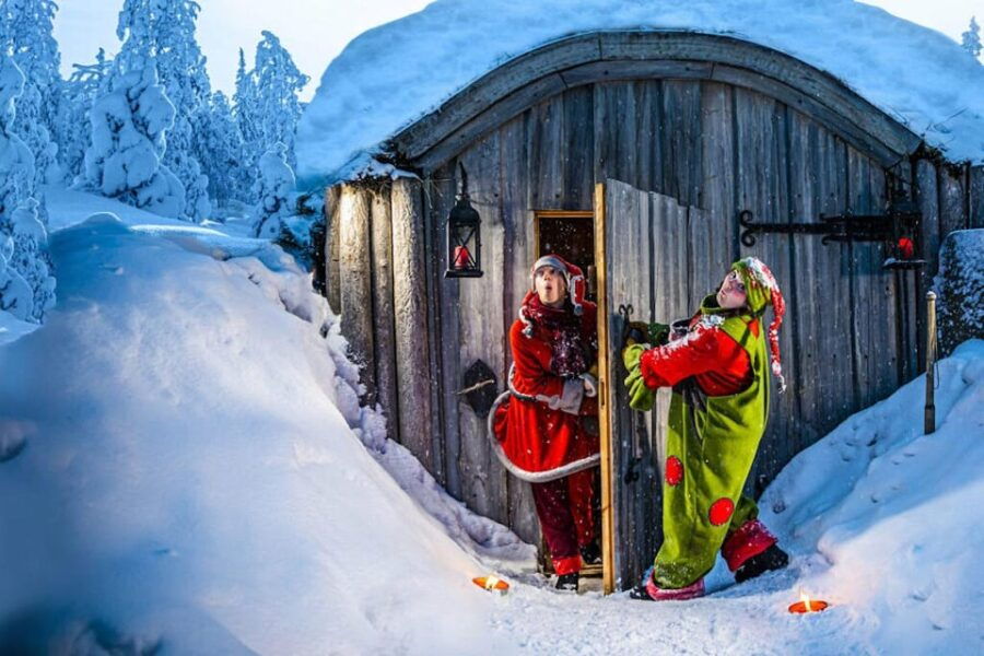 Rovaniemi: Guided Tour of Santa Park With Hotel Transfers
