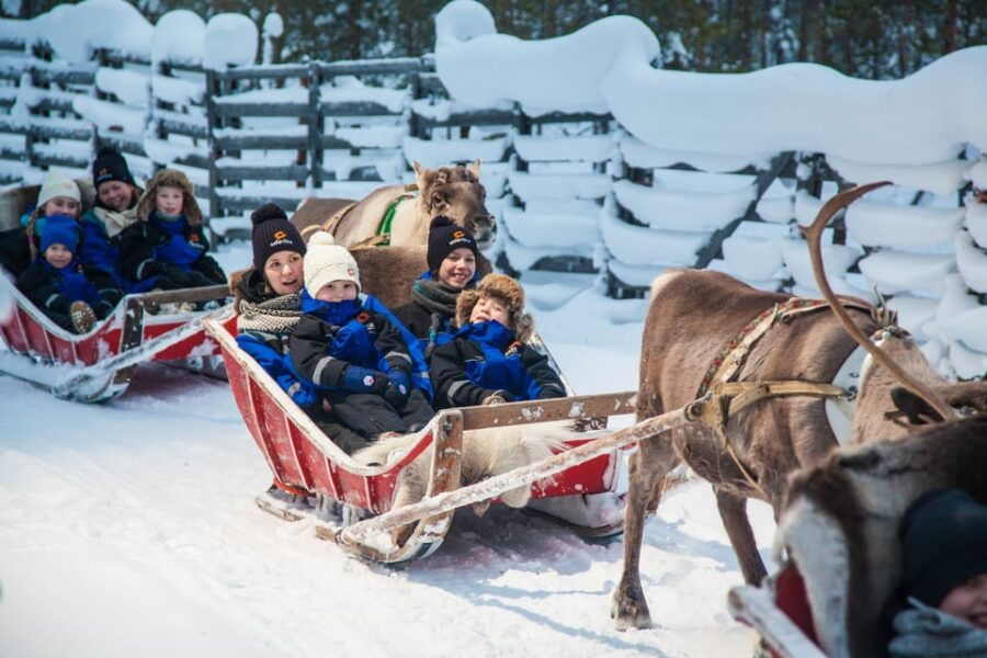 Rovaniemi: Santa Claus Village Tour, Reindeer Ride and Lunch - Tour Overview and Pricing