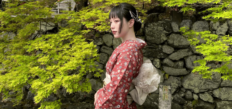 Saitama : Kimono Rental in Kawagoe Provided by RikaWafuku
