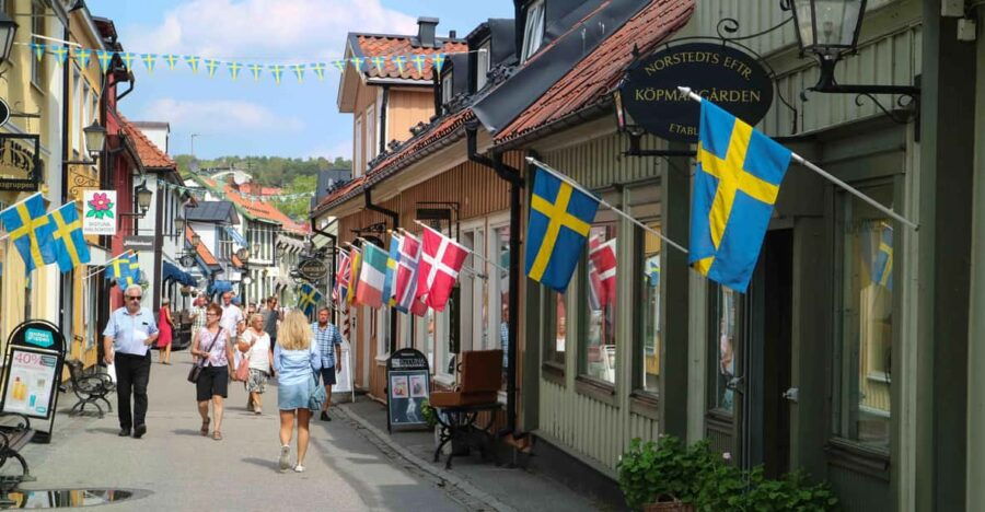 Sigtuna, Swedens Oldest Town, Viking Runic Stones and Ruins