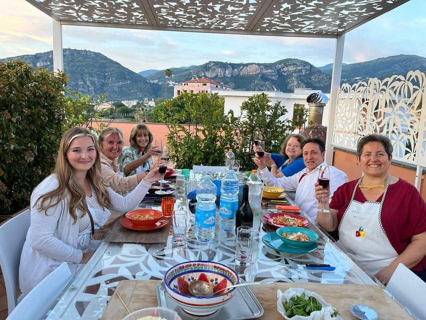 Sorrento Coast: Cooking Class at The Rooftop Terrace