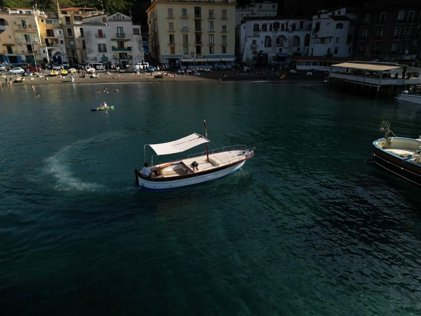 Sorrento: Gozzo Boat Coastal Cruise With Swim and Limoncello
