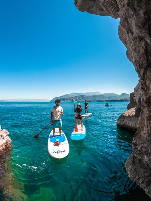 Sorrento: SUP Paddleboard Tour to Bagni Regina Giovanna