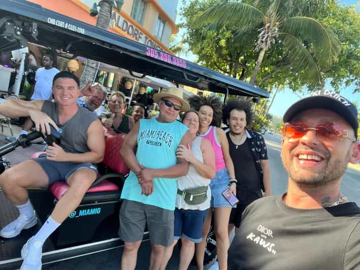 South Beach Golf Cart Tour & Millionaires Row Cruise