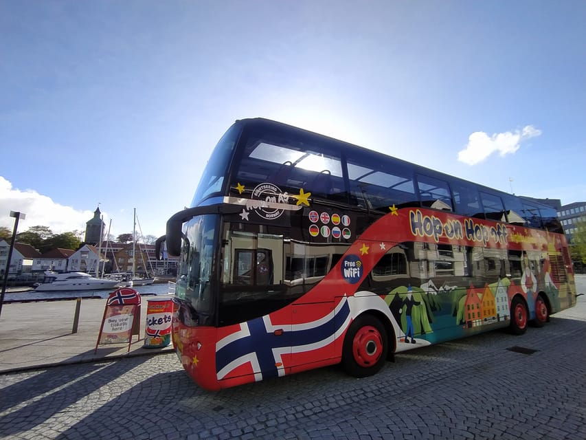 Stavanger: 24-Hour Hop-On Hop-Off Bus Pass