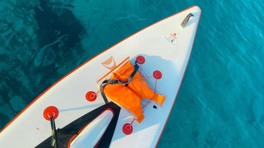 Stintino: Sunrise Excursion on a Water Bike in La Pelosa