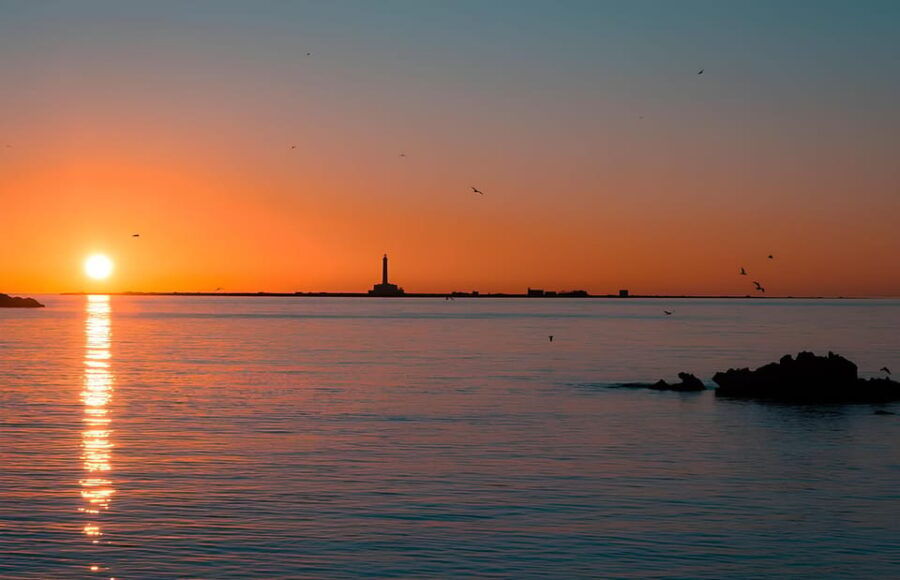 Sunset at the Island of S.Andrea Gallipoli - With Aperitif - Activity Overview