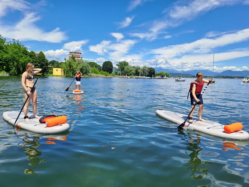 SUP Tour on Lake Maggiore: Wellness & Mindfulness Experience