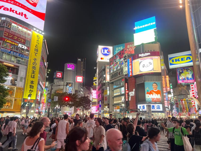 Tokyo: Shibuya Guided Walking Tour at Night - Tour Overview
