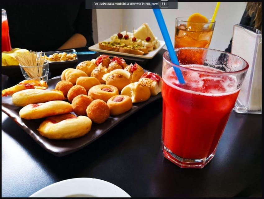 Typical Milanese Aperitif (Happy Hour)