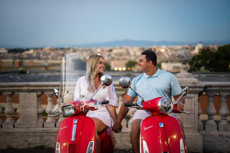 Vespa Tour in Rome With Pick up and Drop off (City Center)