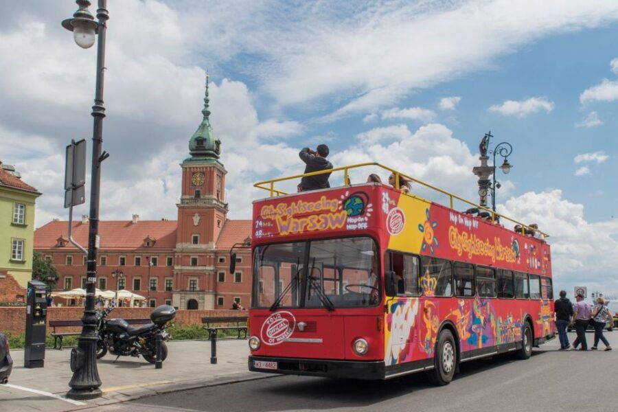 Warsaw: City Sightseeing Hop-On Hop-Off Bus Tour