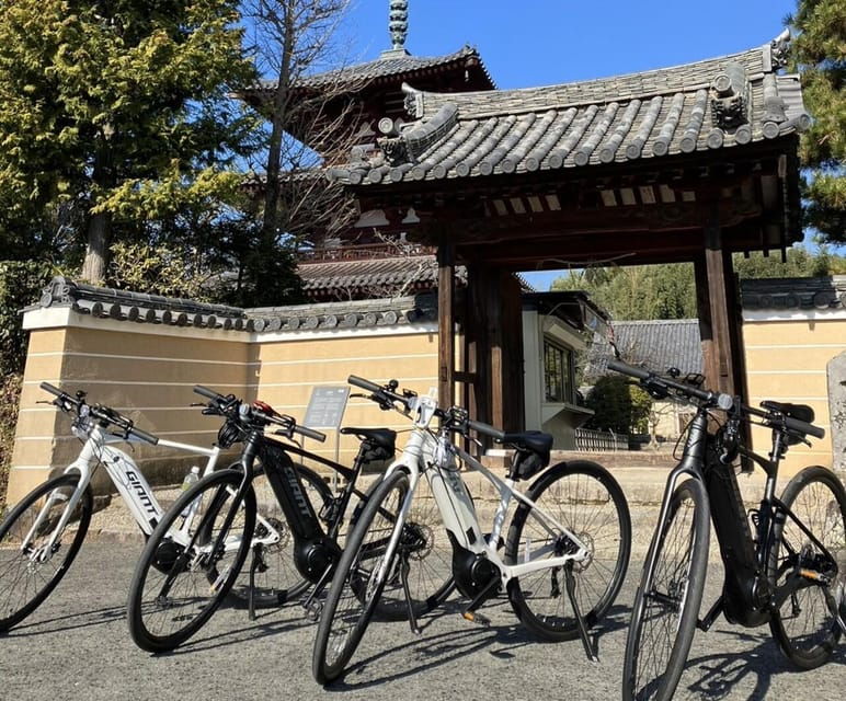 World Heritage Horyuji Temple: E-bike Tour in Ikaruga, Nara