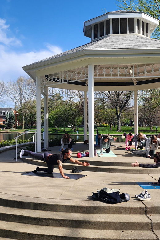 Yoga & Coffee Tour On The Trolley Pub - Overview