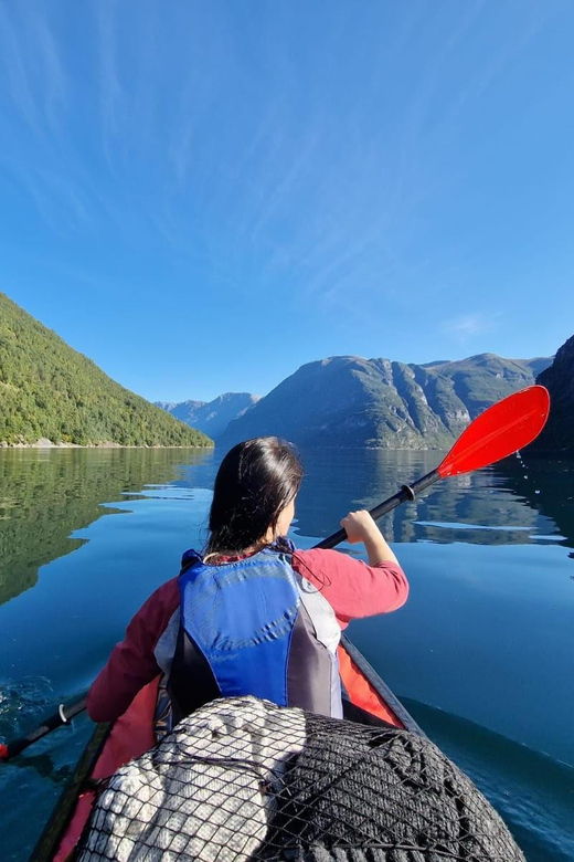Hellesylt: Beginner-Friendly Fjord Kayaking Experience