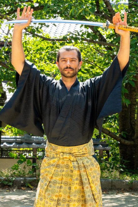 Kyoto Kimono Rental Mimosa Samurai Plan｜Feel the History - Optional Photography Services