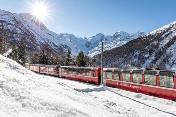 St. Moritz: Scenic Bernina Express Train To/From Poschiavo - Scenic Landscapes and Destinations