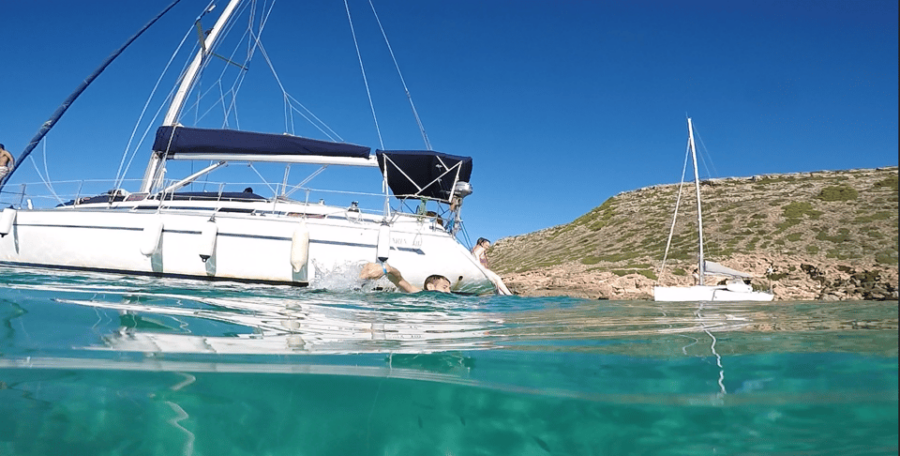 From Can Pastilla : Sailing Boat Trip With Food & Drinks