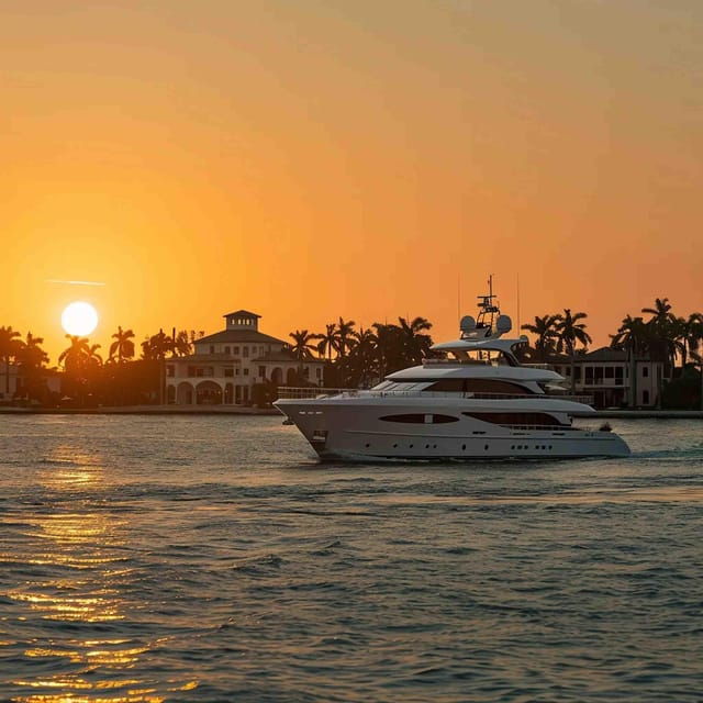 Miami: Scenic Cruise With Bar on Board