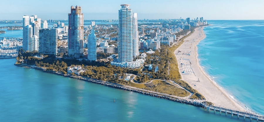 Miami: South Beach Private Airplane Tour