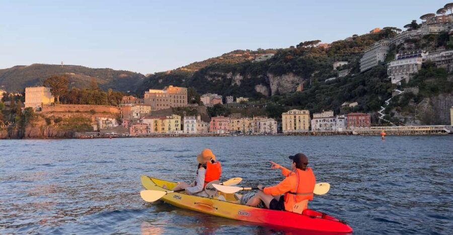 Sorrento: Bagni Regina Giovanna Guided Kayak Tour With Coves - Starting and Return Locations