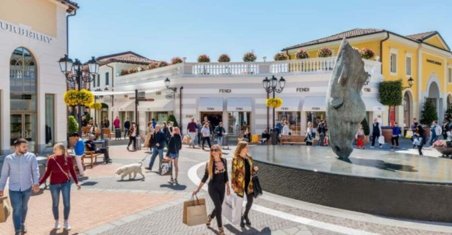 Turin: Train & Bus From/To Serravalle Outlet