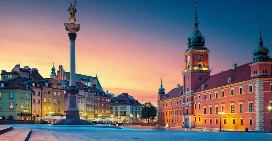 5 Hour: Royal Castle, Old Town and Lazienki Park/Inc.Pick-Up