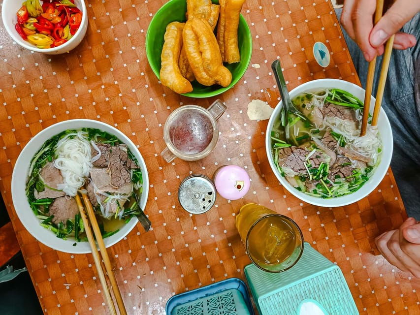 A Culinary Journey With Train Street Scenery