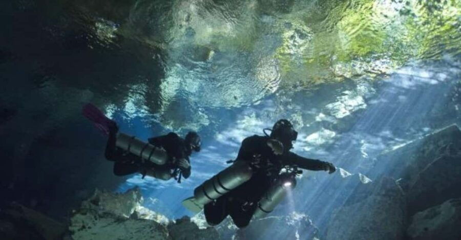Akumal: 2 Tank Diving at Jardin Del Eden and Casa Cenote
