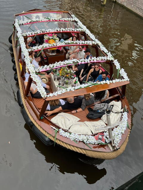 Amsterdam: Boat Tour With Optional Unlimited Drinks
