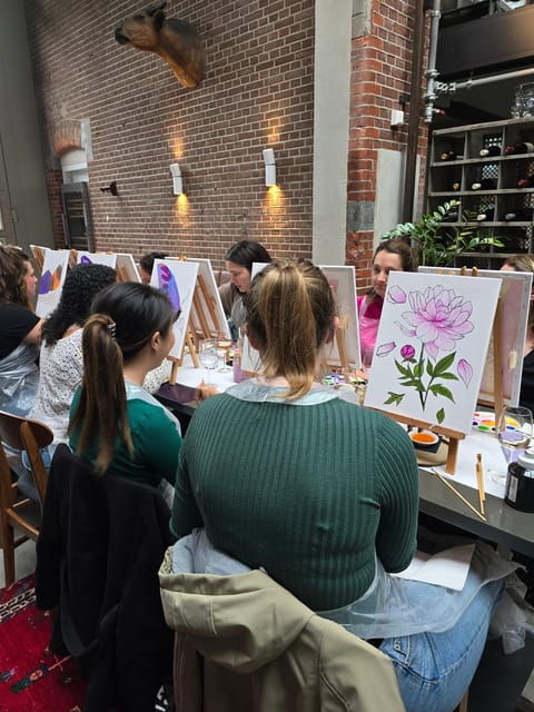 AMSTERDAM: Paint & Sip in Barbue