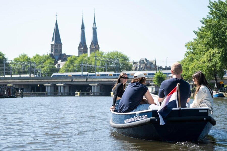 Amsterdam: Rent Your Own Boat