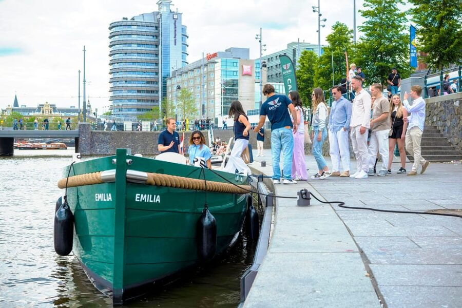 Amsterdam: the Newest Canal Cruise Including 1 Drink