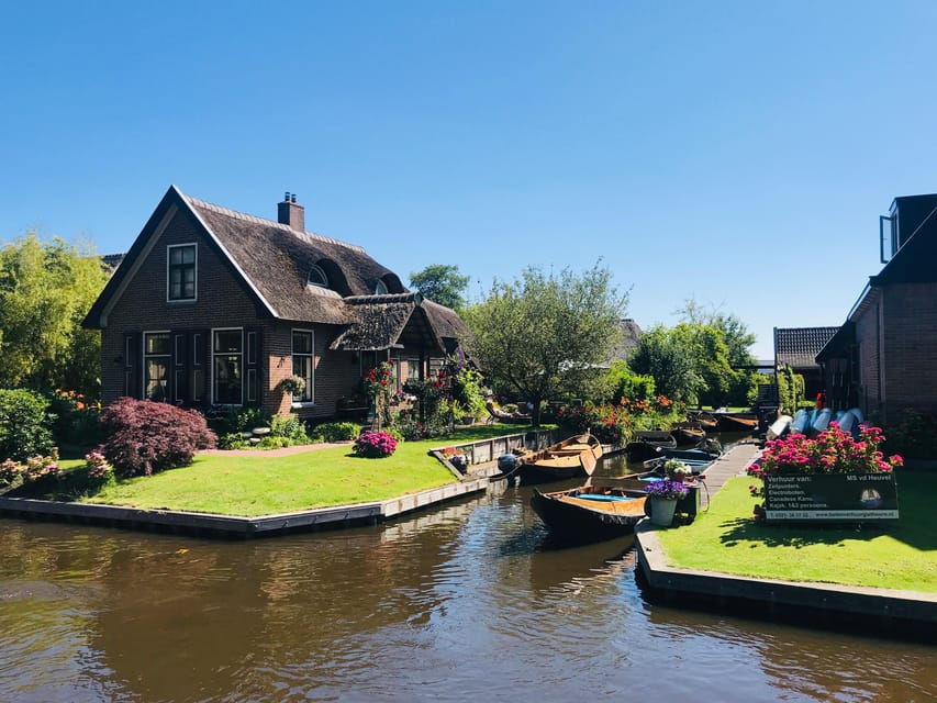 Amsterdam: Zaanse Schans and Giethoorn Day Trip With Cruise