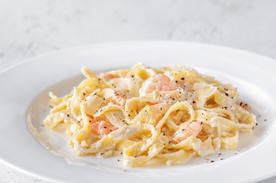 Austin: Master the Art of Colossal Shrimp Alfredo Pasta