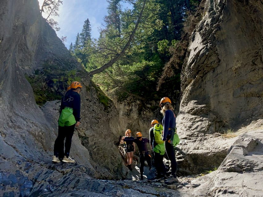 Banff: Beginner Canyoning Half-Day Tour